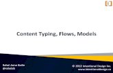 Content typing, flows, and models workshop
