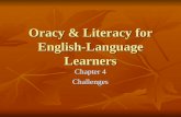 Ch. 4 oracy & literacy for english language learners