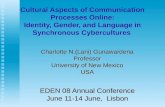 Cultural Aspects Of Communication Online
