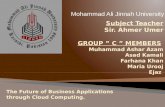 The Future Of Business Applications Through Cloud Computing!! Presented by Ashar Azam