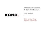 Irrational behavior & social influence