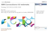 Ibm connections4 webcast