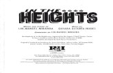 In The Heights (Piano-Conductor)