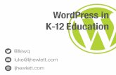 WordPress in K12 Education