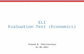 Evaluation test 01.09.2013