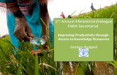 2012 04 CIARD - Improving Productivity through  Access to Knowledge Resourcespresentation - FARA - English
