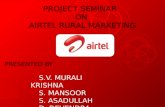 Airtel rural marketing ppt
