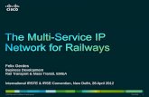Multi-Service IP Network for Railways