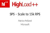 Shared Personalization Service - How To Scale to 15K RPS, Patrice Pelland