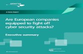 Are European companies equipped to fight off cyber security attacks?