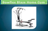 Bowflex blaze home gym