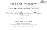 Alexandre Monnin: W3C TPAC presentation of PhiloWeb