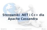 Sterowniki .NET i C++ dla Apache Cassandra
