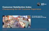 SMG customer satisfaction index UK