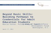 Beyond Basic Skills: Building Pathways to Credentials for Adult Education Students