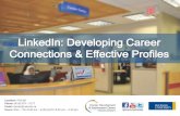 LinkedIn developing connections & profiles -online