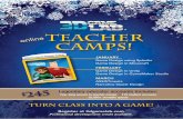 Winter Teacher Camps @3D GameLab: Game Design Camp!