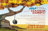 Fall Online Teacher Camp in 3D GameLab