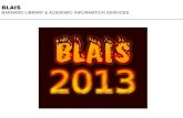 BLAIS: Barnard Library and Information Services 2013
