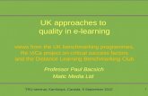Benchmarking-derived approaches to quality in e-learning