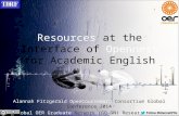 Resources at the Interface of Openness for Academic English