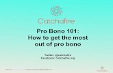 Pro bono 101 for Organizations