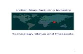 Indian Manufacturing Industry Technology Status and Prospects