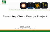Session 2 - Financing Clean Energy Project