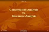Conversational Discourse