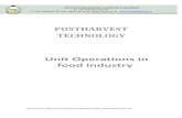 Postharvest Technology-units Operations Notes