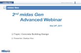 2nd MIDAS Gen Advanced Webinar