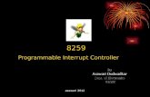 8259 PIC : Intel's Prog. interrupt Controller