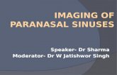 Imaging of Paranasal Sinuses Kn