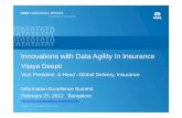 Information excellence 2012feb_tcs_vijaya_deepti_innovations with data agility in insurance