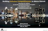 Johnathan Holifield: America21 presents Inclusive Competitiveness to Global Detroit