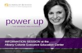 University at Albany Weekend MBA Information Session Presentation