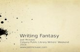 How to Write Fantasy
