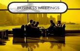 prezentation on Business Meetings