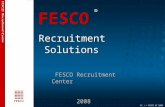 FESCO Recruitment Center Introduction