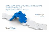 2012 supreme court and federal circuit update