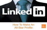 Become a LinkedIn All-Star