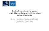 Stories from across the pond  how uk career services collect and use destinations data