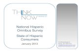 ThinkNow Research - Hispanic consumer sentiment survey - January 2013