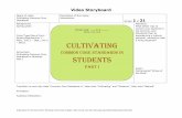 Cultivating Common Core Standards storyboad