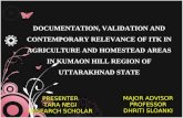 Documentation, validation and contemporary relevance of itk