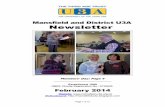Mansfield  U3A Newsletter - February 2014