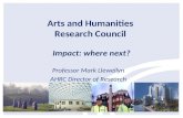 Measuring the impact of research - Professor Mark Llewelyn, Arts and Humanities  Research Council