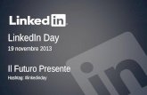 Linkedin Day Milan - From post&pray to strategic recruitment - 19 Nov 2013