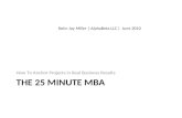 The 25 Minute MBA