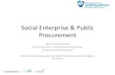 Social Enterprise & Public Procurement